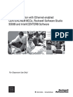 L01 - Speed Integration With Ethernet-Enabled CENTERLINE MCCS, Rockwell Software Studio 5000 and IntelliCENTER Software-Lab Manual