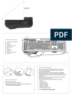 G910 Mechanical Gaming Keyboard Setup Guide: Know Your Product