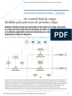 Ingeniería de Control - Una Estrategia de Control Dual de Rango Dividido para Procesos de Presión y Flujo