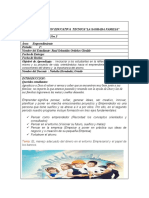 EMPRENDIMIENTO GRADO 6o.GUIA DE APRENDIZAJE Nro 5 SEGUNDO PERIODO