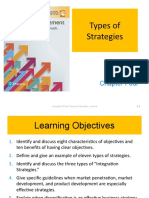 Types of Strategies: Chapter Four