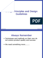 Design Principles and Design Guidelines