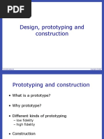 Design, Prototyping and Construction