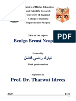 Tabark Radhi - Benign Breast Neoplasm