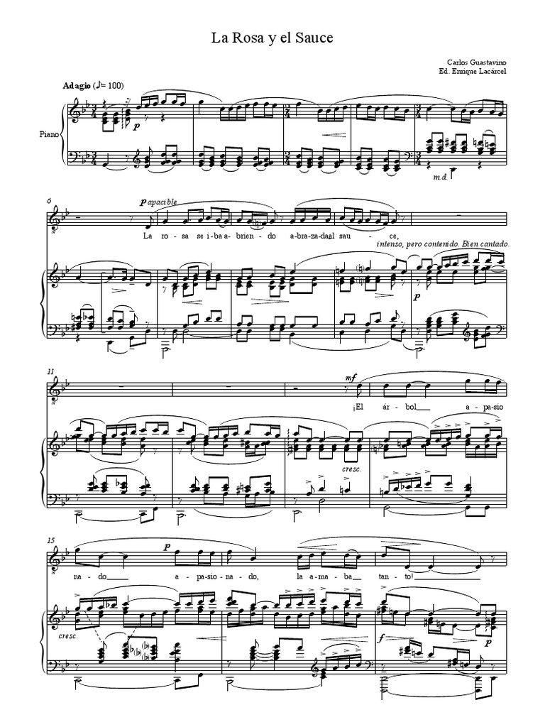 La Rosa y El Sauce PDF PDF