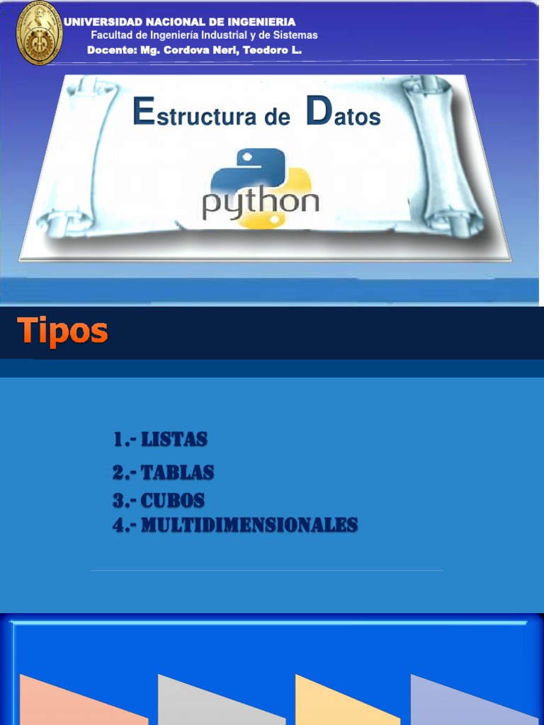 Estructuras de Datos en Programación | PDF | Estructura de datos de ...