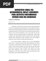 Download Keefektifan AMDAL_EIA Environmental Impact Assessment Pada Aktivitas an Ditinjau Dari Segi Lingkungan_Kasus Di Indonesia by Yustinus Adityawan SN47364407 doc pdf