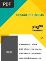 Gestão de Pessoas - Unidade 1