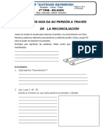 Vii Semana-4to Primaria-Religión Jesús Nos Da Su Perdón Através de La Recocilación PDF