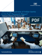 Cii-Pwc Report of Technology Readiness of Indian Banks