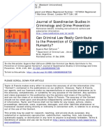 Journal of Scandinavian Studies in Criminology and Crime Prevention Volume 10 issue sup1 2009 [doi 10.1080_14043850903367728] Zaffaroni, Eugenio Raúl -- Can Criminal Law Reall.pdf