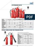 Portable Dry Powder Fire Extinguisher Ms1539: Sirim