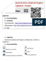 Extensão de Captura de Tela e Criação de Imagens - LightShot - ProAlex