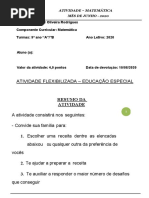 Módulo1 - Números Reais - Atividade Flexibilizada 