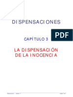 Dispensaciones   -   Cap - 3