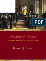 Barro R. - Nothing Is Sacred. Economic Ideas For The New Millenium