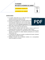 Formato Procedimiento Examen