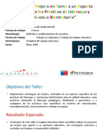 Presentación Apoyo Hito 2 Taller de Liderazgo y Convivencia Bientratante - PPSX