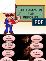 The Campaign FOR Reforms