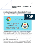 Como Descargar e Instalar Chrome OS en Cualquier Ordenador