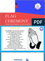 Flag Ceremony SHS