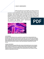 Klasifikasi Mahluk Hidup Mikroskopis