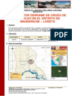 Reporte de Peligro #017 08mar2019 Por Derrame de Petroleo en El Distrito de Manseriche Loreto 05