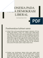 Indonesia Pada Masa Demokrasi Liberal