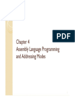 Assembly Language Programming and Addressing Modes