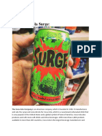 Coca-Cola's Failed Surge Soda Launch