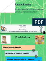 Journal Reading: Endoscopically-Derived Bacterial Cultures in Chronic Rhinosinusitis: A Systematic Review