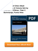 Handbook of Chlor-Alkali Technology 5 Vo PDF