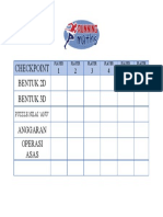 Checkpoint: Bentuk 2D Bentuk 3D