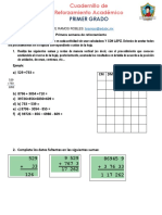 Cuadernillo de Reforzamiento Primer Grado