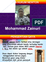 Gaya Dan Hukum Newton Pak Zainuri