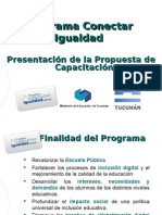 1-Propuesta de Capacitacion Conectar Igualdad Tucuman