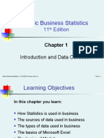 Basic Business Statistics: 11 Edition