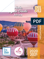 Folleto Pe-Tra Operadora / TraBax - Medio, Lejano Oriente y África 2020-2021