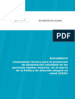 Lineamiento Vejez VE PDF