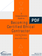 Becoming A Certified Ethical Contractor: A Comprehensive Guide To
