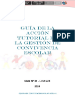 Guía de Acciones Tutoriales en La Gestión de La Conv. Esc. Gina PDF