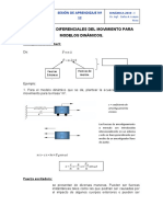 Ecuaciones Diferenciales Del Movimiento para Modelos Dinámicos