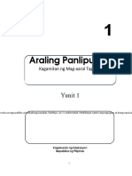 AP Tagalog Unit 1 Learnerâ ™s Material