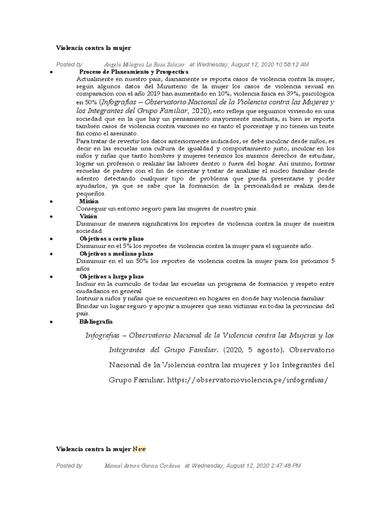 Estrategias contra la violencia de género | PDF | La violencia contra ...