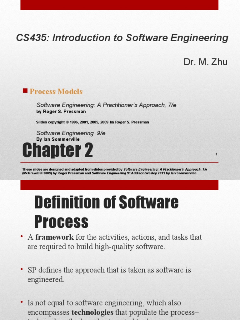CS435: Introduction To Software Engineering: Dr. M. Zhu | PDF ...