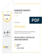 Espinoza Daniel: Cooltura de Servicio - Estrategias para Generar Buenos Momentos