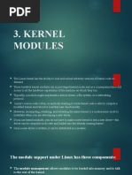 Kernel Modules