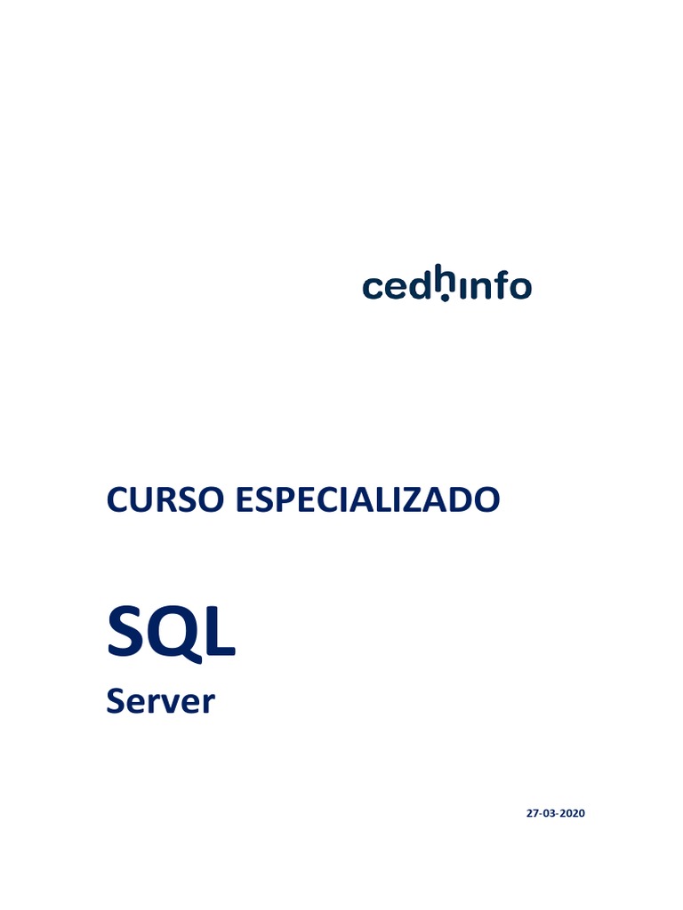 Comandos SQL Esenciales y Prácticas | PDF | SQL | Software de gestión ...