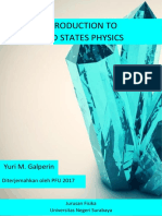 PFU 2017 - Introduction To Solid States Physics (Terjemahan) PDF