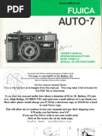 Fujica Auto 7qd Manual